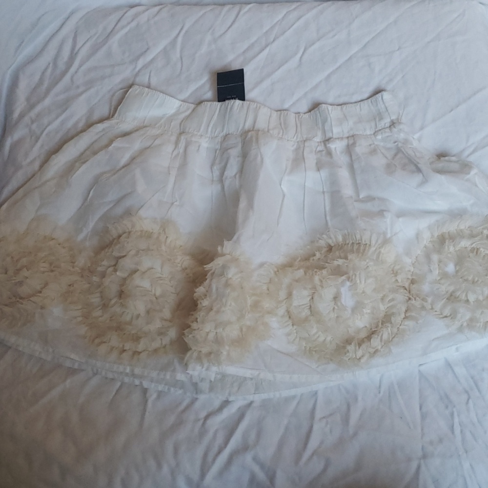 Abercrombie and Fitch White Skirt